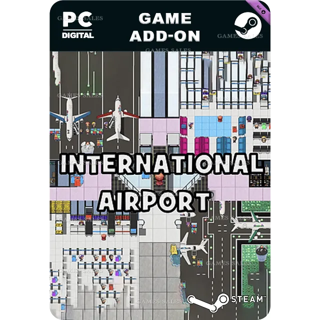 ✅💙RPG MAKER MZ - NEONPIXEL - INTERNATIONAL AIRPORT💙