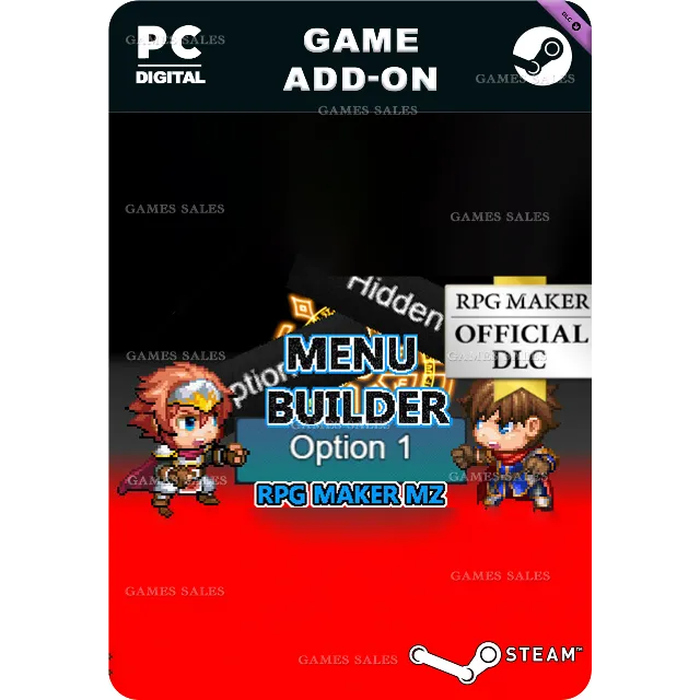 ✅💙RPG MAKER MZ - MENU BUILDER💙STEAM GIFT🤖АВТО