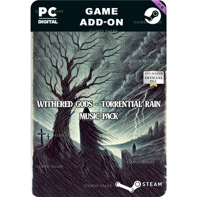 ✅💙RPG MAKER MZ - WITHERED GODS - TORRENTIAL RAIN MUSIC