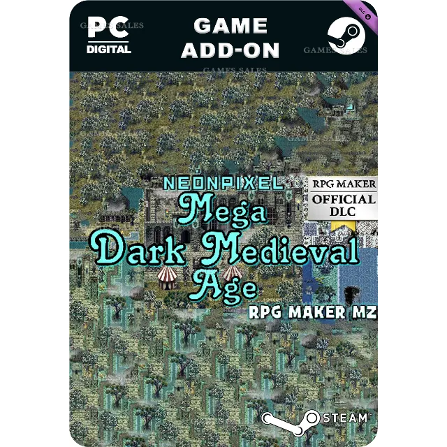 ✅💙RPG MAKER MZ - NEONPIXEL - MEGA DARK MEDIEVAL AGE💙