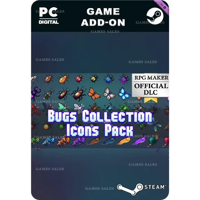 ✅💙RPG MAKER MZ - BUGS COLLECTION PACK💙STEAM GIFT🤖