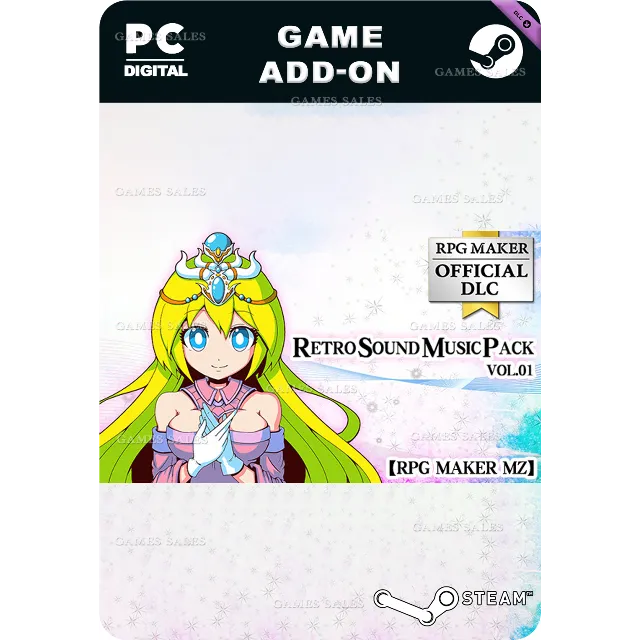 ✅💙RPG MAKER MZ - RETRO SOUND MUSIC PACK VOL 01💙STEAM