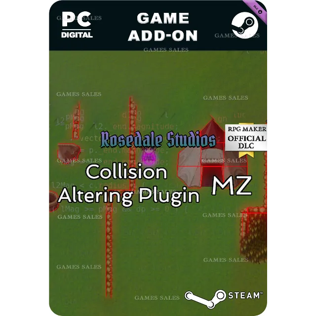 ✅💙RPG MAKER MZ - ROSEDALE COLLISION ALTERING PLUGIN💙