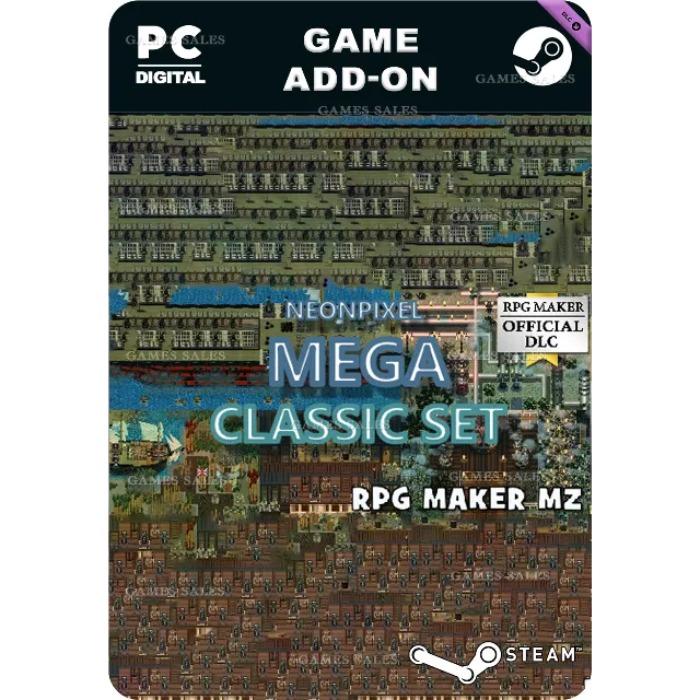 ✅💙RPG MAKER MZ - NEONPIXEL - MEGA CLASSIC SET💙STEAM