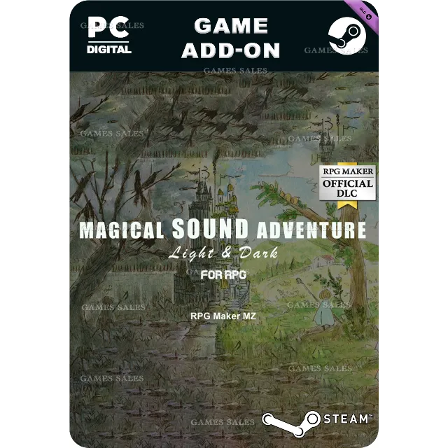 ✅💙RPG MAKER MZ - MAGICAL SOUND LIGHT AND DARK FOR RPG