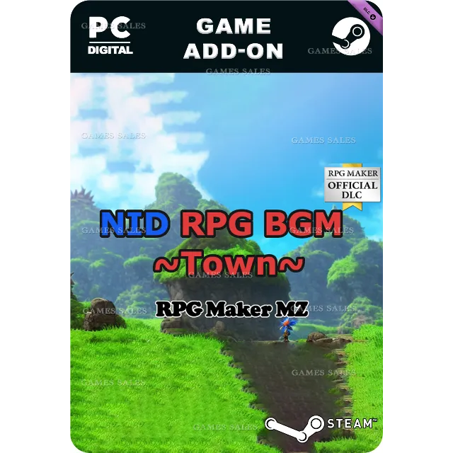 ✅💙RPG MAKER MZ - NID RPG BGM - TOWN💙STEAM GIFT🤖АВТО