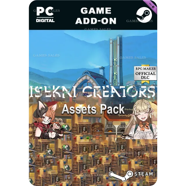 ✅💙RPG MAKER MZ - ISEKAI CREATORS ASSETS PACK💙STEAM