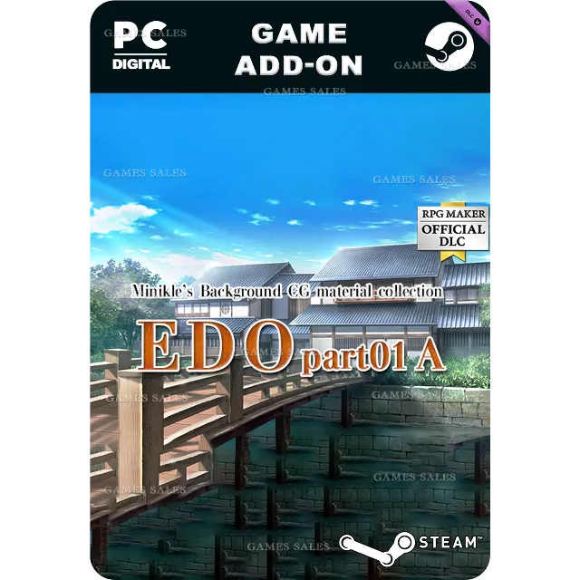 ✅💙RPG MAKER MZ - CG MATERIAL COLLECTION EDO PART01 A💙