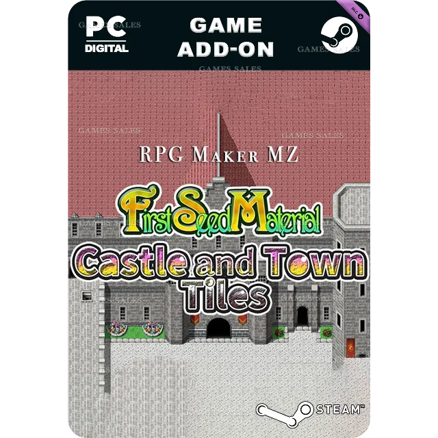 ✅💙RPG MAKER MZ - FSM: CASTLE AND TOWN💙STEAM GIFT🤖
