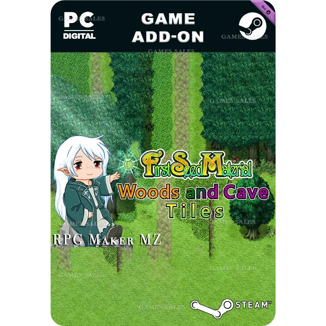 ✅💙RPG MAKER MZ - FSM: WOODS AND CAVE💙STEAM GIFT🤖АВТО