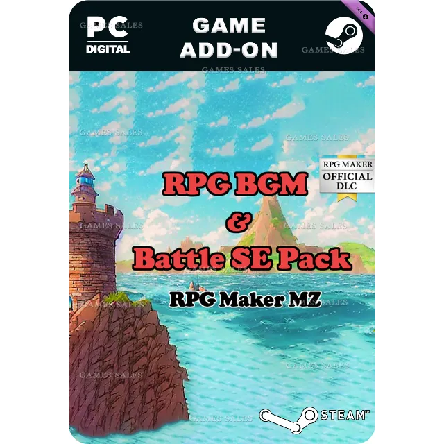 ✅💙RPG MAKER MZ - RPG BGM &amp; BATTLE SE PACK💙STEAM GIFT