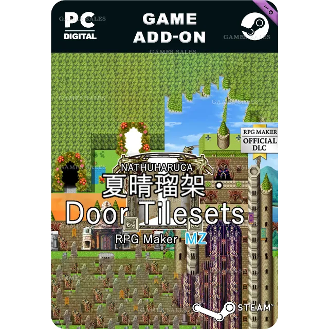 ✅💙RPG MAKER MZ - NEVER EVER CLEAN UP TILESET💙STEAM