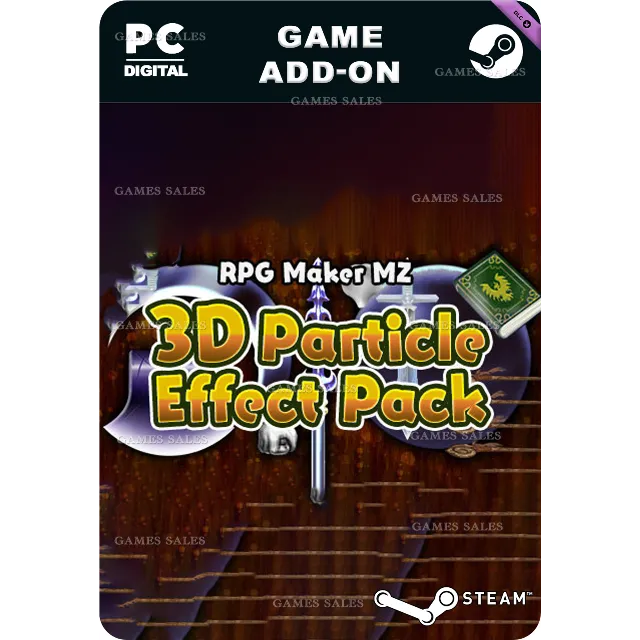 ✅💙RPG MAKER MZ - 3D PARTICLE EFFECT PACK💙STEAM GIFT🤖