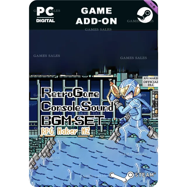 ✅💙RPG MAKER MZ - RETRO GAME CONSOLE SOUND BGM SET💙