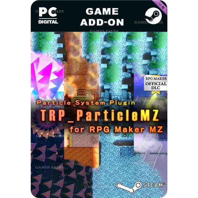 ✅💙RPG MAKER MZ PARTICLE SYSTEM PLUGIN TRP PARTICLE MZ