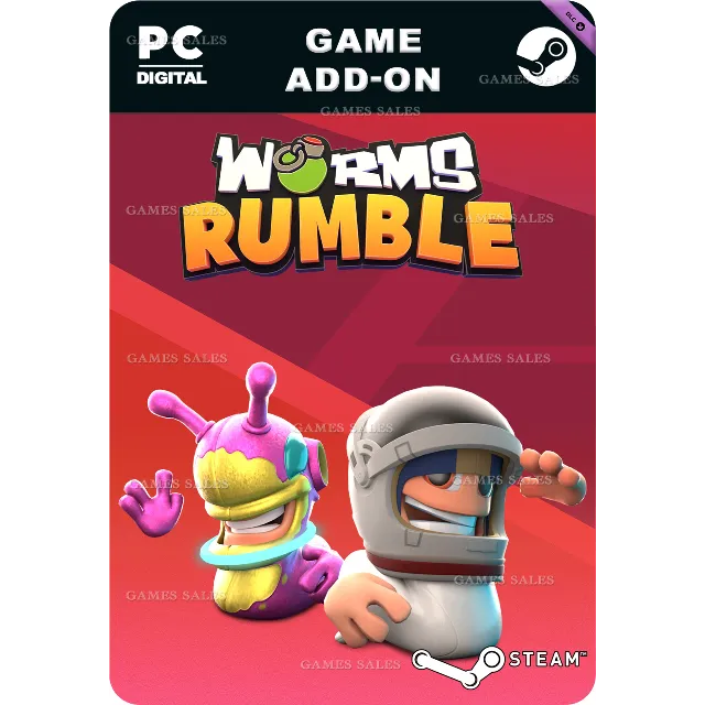 ✅💙WORMS RUMBLE - SPACEWORM AND ALIEN DOUBLE PACK💙