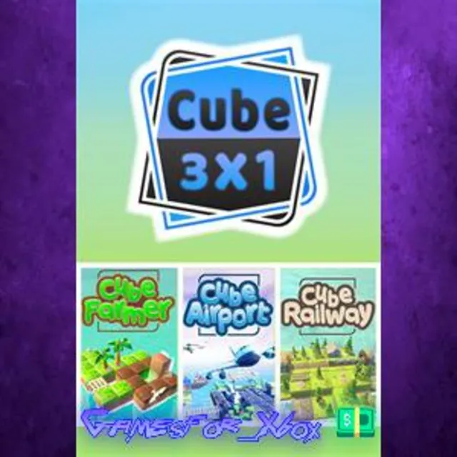 ☀️Cube 3x1 XBOX