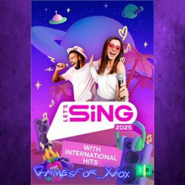 ☀️Let’s Sing 2025 with International Hits XBOX