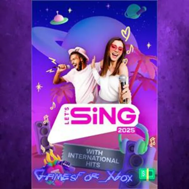 ☀️Let’s Sing 2025 with International Hits - Platinum Edition XBOX