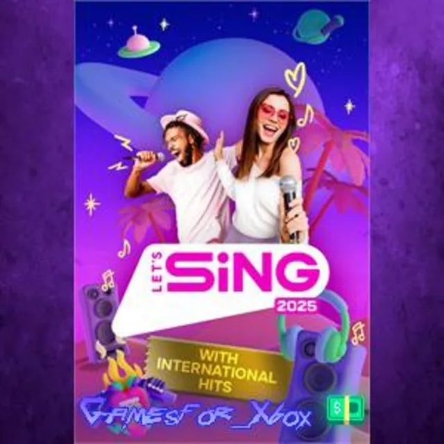 ☀️Let’s Sing 2025 with International Hits - Gold Edition XBOX