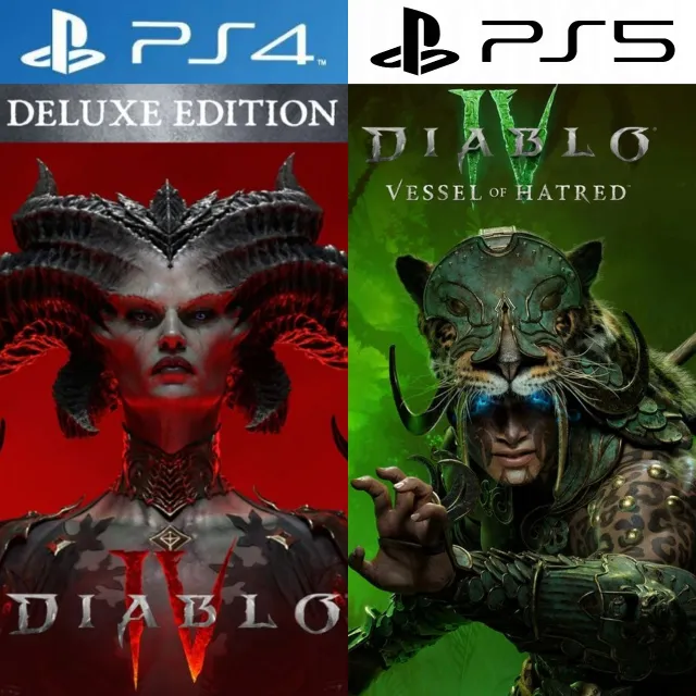 Diablo 4 + Vessel of Hatred PS4|PS5 Аренда от 7 дней