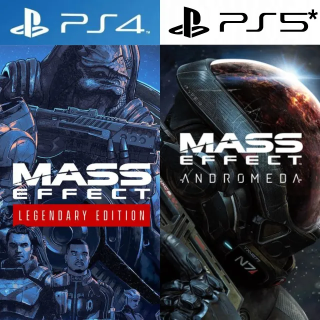 Mass Effect Legendary + Mass Effect Andromeda PS4|5* П2 Аренда от 7 дней