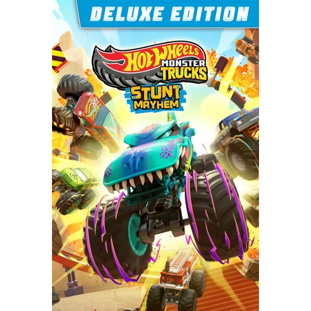 Hot Wheels Monster Trucks Stunt Mayhem Deluxe Xbox акти