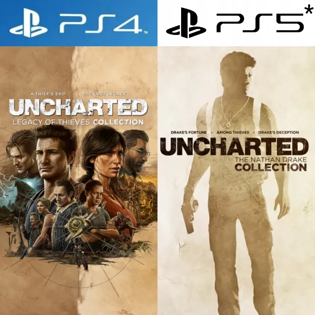 UNCHARTED: 1 &amp; 2 &amp; 3 &amp; 4 + DLC  PS4|5* Аренда от 7 дней