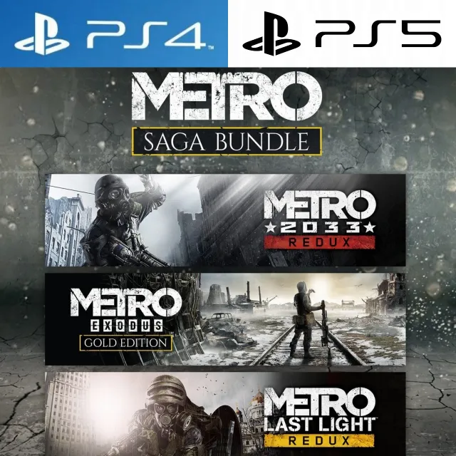Metro Saga Bundle PS4|PS5 Аренда от 7 дней