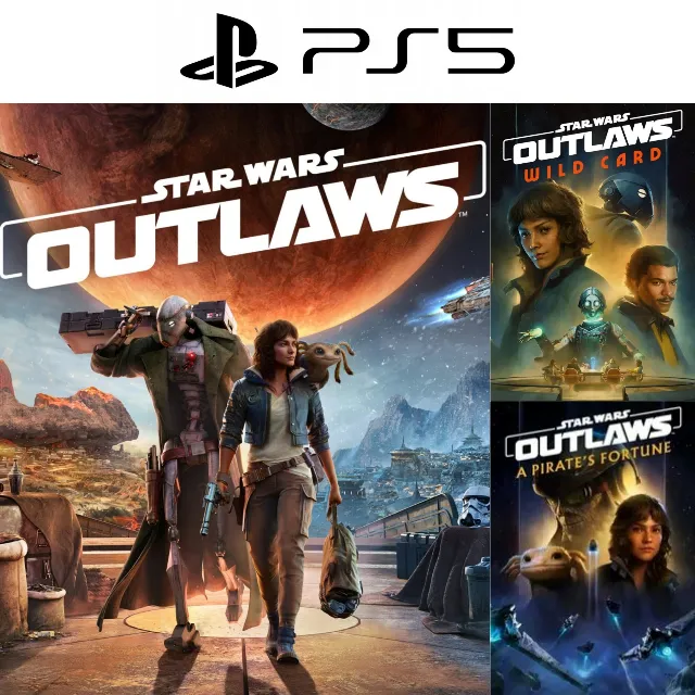 Star Wars Outlaws + 2 DLC PS5 Аренда от 7 дней