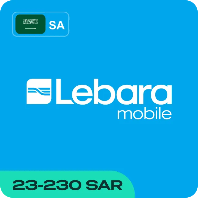 ESIM ВАУЧЕР LEBARA (САУДОВСКАЯ АРАВИЯ)