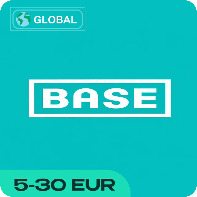 ESIM ПРЕДОПЛАЧЕННЫЙ ВАУЧЕР BASE (GLOBAL)
