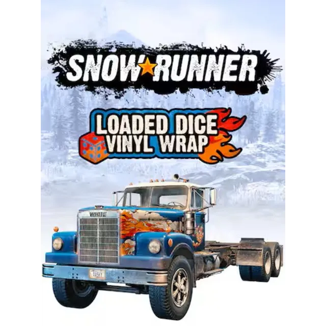 SnowRunner — виниловая плёнка Loaded Dice ⁕EPIC GAMES⁕