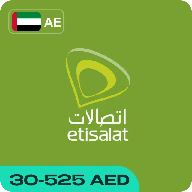 ESIM ВАУЧЕР ETISALAT (ОАЭ)