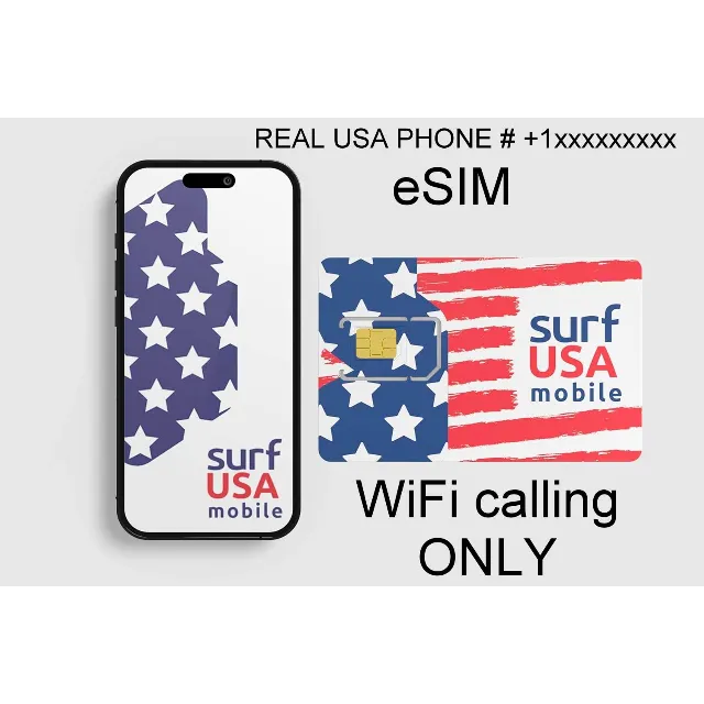 +1 номер телефона eSIM карта США оператор MtelWirelessUSA