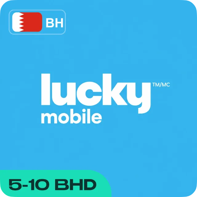 ESIM ВАУЧЕР LUCKY MOBILE (БАХРЕЙН)