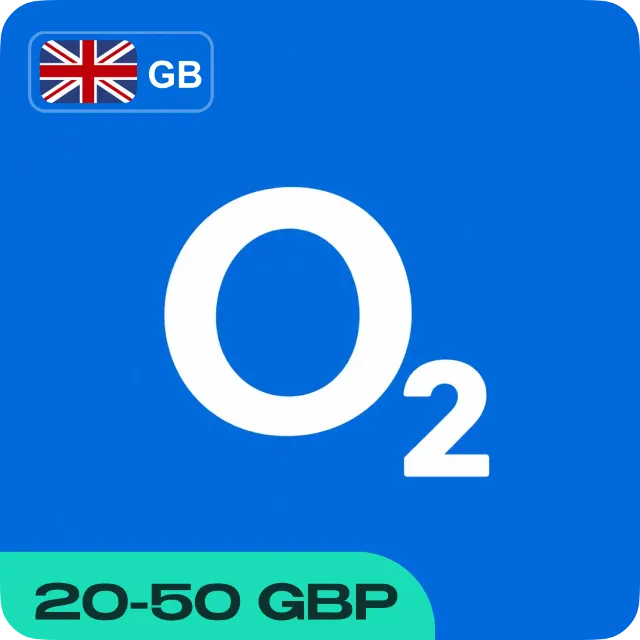 ESIM ВАУЧЕР O2 (ВЕЛИКОБРИТАНИЯ)