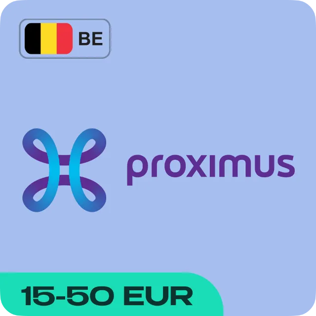 ESIM ВАУЧЕР PROXIMUS PAY&amp;GO (БЕЛЬГИЯ)