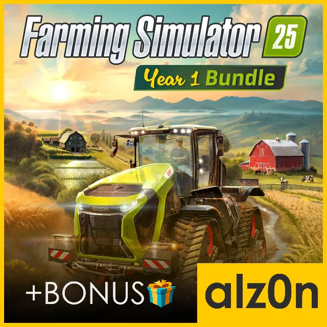 ・Farming Simulator 25 - Year 1 Bundle + ПОДАРОК・STEAM・