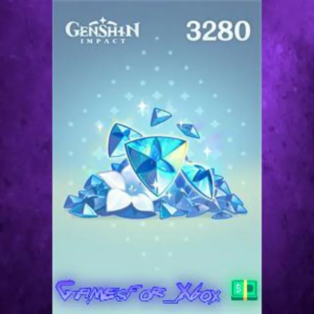 ☀️Genshin Impact - 3,280 Genesis Crystals XBOX DLC