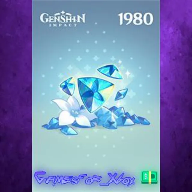 ☀️Genshin Impact - 1,980 Genesis Crystals XBOX DLC