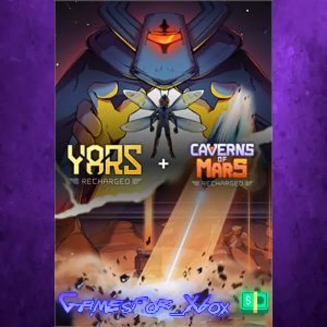 ☀️Atari Recharged Bundle Yars + Caverns of Mars XBOX