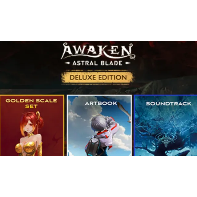 ・AWAKEN - ASTRAL BLADE - DELUXE ED ・STEAM НА 90 ДН・ИГРЫ