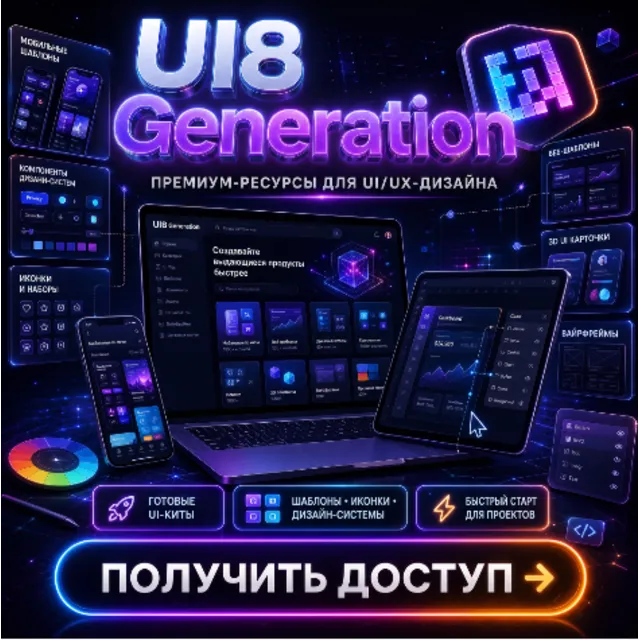 ui8 generation скачать 100 файлов 30 дней