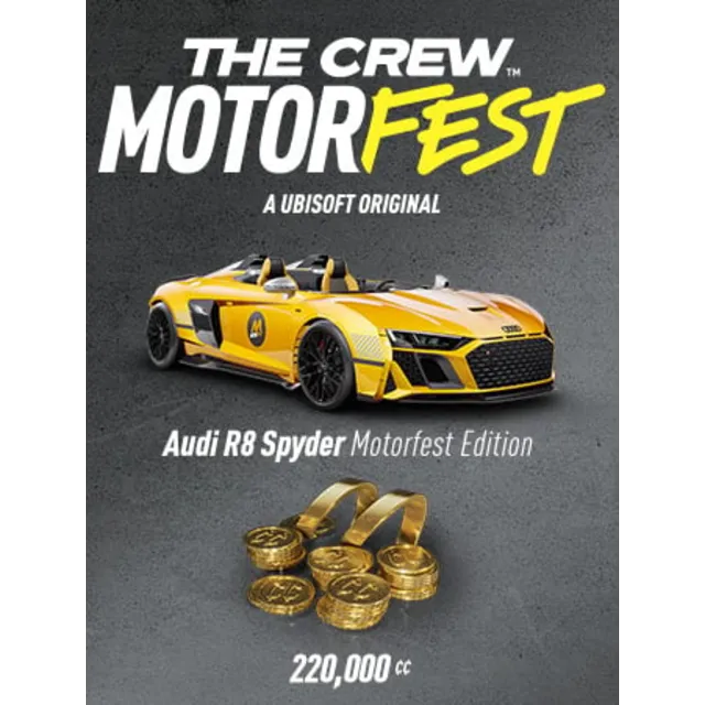 CREW MOTORFEST🔥AUDI R8 SPYDER WELCOME PACK🔥STEAM GIFT