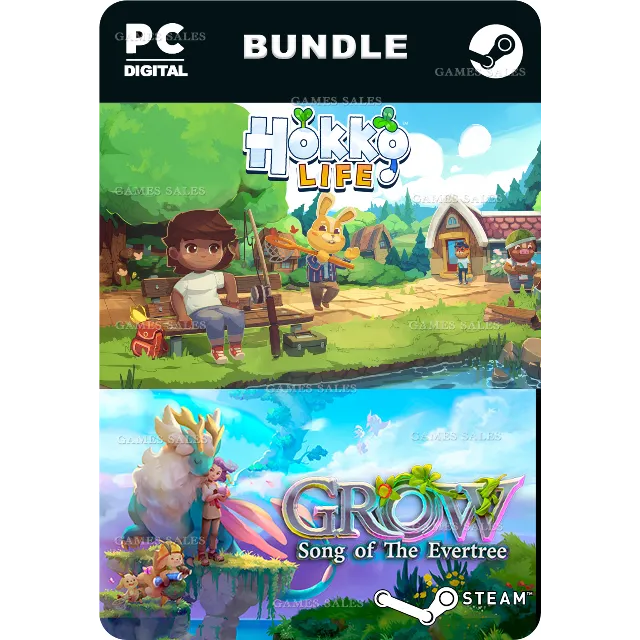 ✅💙GROW + HOKKO LIFE BUNDLE💙STEAM GIFT🤖АВТОДОСТАВКА🤖