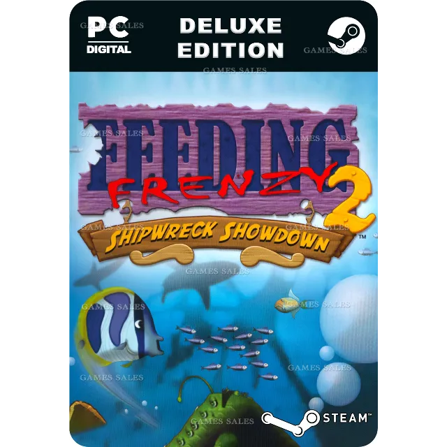 ✅💙FEEDING FRENZY 2 DELUXE💙STEAM GIFT🤖АВТОДОСТАВКА🤖