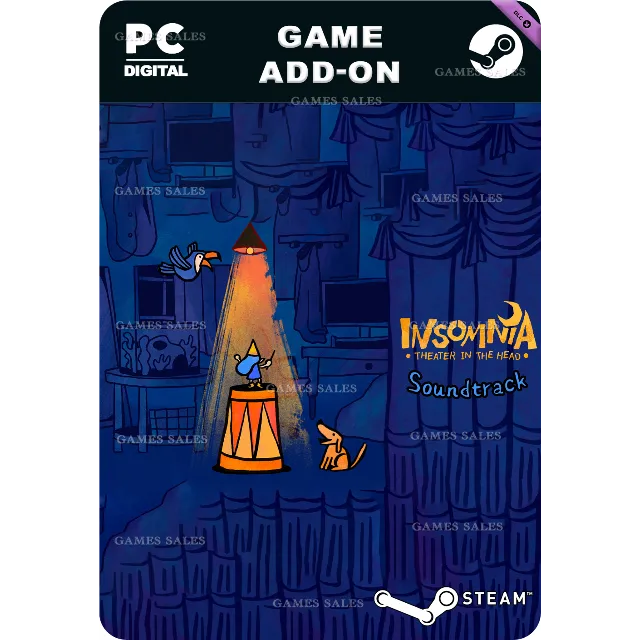 ✅💙INSOMNIA: THEATER IN THE HEAD SOUNDTRACK💙STEAM GIFT