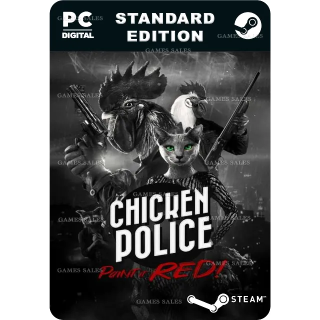 ✅💙CHICKEN POLICE - PAINT IT RED!💙STEAM GIFT🤖АВТО