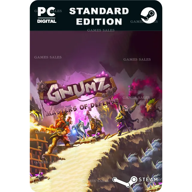 ✅💙GNUMZ: MASTERS OF DEFENSE💙STEAM GIFT🤖АВТОДОСТАВКА